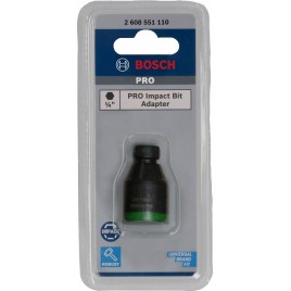 BOSCH Adapter do wkładek do kluczy nasadowych, 50mm 1/2 do 1/4 2608551110
