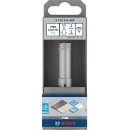 BOSCH Wiertło do pracy na sucho do ceramiki PRO Ceramic dry Drill Bit, 12 x 33 x 13 mm