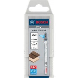 BOSCH Brzeszczot do wyrzynarki PRO Hardwood clean T101BF, 100 mm, 25 szt. 2608634988