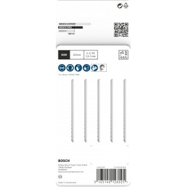 BOSCH Brzeszczot do wyrzynarki PRO Multi Material thick and thin T345XF, 132 mm, 5 szt.