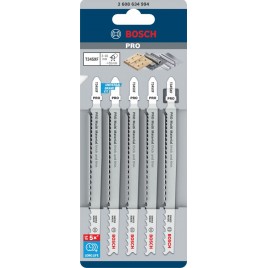 BOSCH Brzeszczot do wyrzynarki PRO Multi Material thick and thin T345XF, 132 mm, 5 szt.