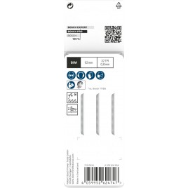 BOSCH Brzeszczot do wyrzynarki PRO Metal thin T121GFC, 92 mm, 3 szt. 2608655103