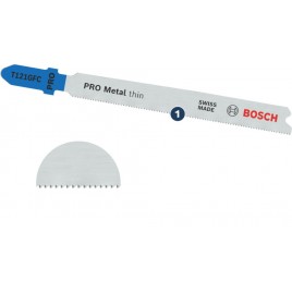 BOSCH Brzeszczot do wyrzynarki PRO Metal thin T121GFC, 92 mm, 5 szt. 2608655104