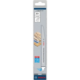 BOSCH PRO Multi Material Demolition S1110VF Blade, 1,6 x 22 x 225 mm, 25 szt. 2608657611