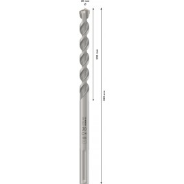 BOSCH Wiertło PRO SDS max-4, 20 x 200 x 320 mm 2608685864