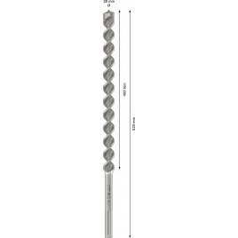 BOSCH Wiertło PRO SDS max-4, 28 x 400 x 520 mm 2608685871