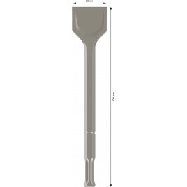 BOSCH Dłuto łopatkowe PRO HEX 22-5C Spade Chisel, 80 x 400 mm 2608690193