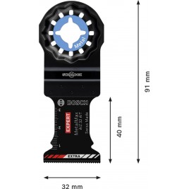 BOSCH Brzeszczot wielofunkcyjny EXPERT MetalMax AIZ 32 AIT 40 x 32 mm 2608900014