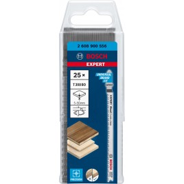 BOSCH Brzeszczot do wyrzynarek EXPERT ‘Wood 2-side clean’ T 308 BO, 25 szt. 2608900556