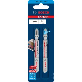 BOSCH Brzeszczot do wyrzynarki EXPERT 'Laminate Clean' T128 BHM, 2 szt. 2608901707