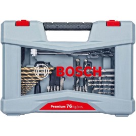 BOSCH X-Line Premium Zestaw Wiertła + Końcówki 76 Elementów 2608P00234