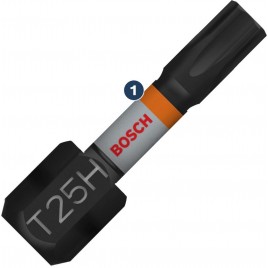 BOSCH Bity PRO TH Impact, T10H, T15H, T20H, T25H(x2), T27H, T30H, T40H, 25 mm, 8 szt.