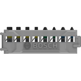 BOSCH Zestaw bitów do wkrętarki PRO Impact, PH1; PH2; PZ1; PZ2; T15; T20; T25; T30, 25 mm