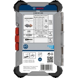 BOSCH PRO Impact Metal Set, 35 szt. 2608521U80