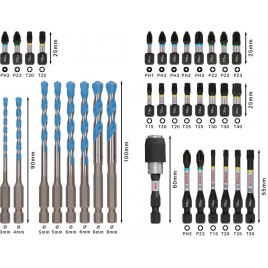 BOSCH PRO Impact Mixed Set, 35 szt. 2608521U82
