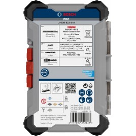 BOSCH Zestaw mieszany PRO Impact, z okienkiem, 6 × 35 szt. 2608522518
