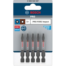 BOSCH Bit PRO P2R2 Impact, 55 mm, 5 szt. 2608522527