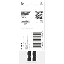 BOSCH Bit PRO Torx Impact, T25, 55 mm, 2 szt. 2608522531