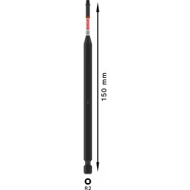 BOSCH Bit PRO Robertson Impact, R2, 150 mm 2608522555