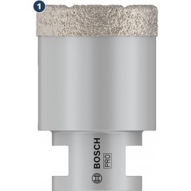 BOSCH Koronka wiertnicza PRO Ceramic dry, 40 × 35 × 22,23 mm 2608587123