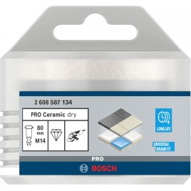 BOSCH Koronka wiertnicza PRO Ceramic dry, 80 × 35 × 22,23 mm 2608587134