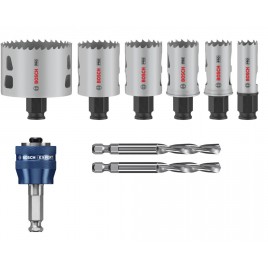 BOSCH Zestaw pił otwornic PRO Multi Material PC Plus, 9 szt. 2608594423