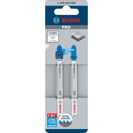 BOSCH Brzeszczot do wyrzynarki PRO Metal thick T121BFC, 92 mm, 2 szt. 2608655096