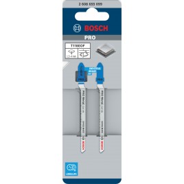 BOSCH Brzeszczot do wyrzynarki PRO Metal curve T118EOF, 83 mm, 2 szt. 2608655099