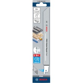 BOSCH Brzeszczot PRO Pallet Repair fast S1022HFR, 0,9 × 19 × 200 mm, 5 szt. 2608659061