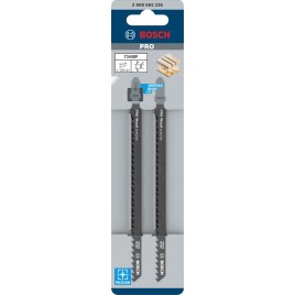 BOSCH Brzeszczot do wyrzynarek PRO Wood precise T344DP 152 mm, 2 szt. 2608665236