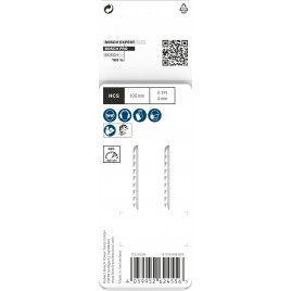 BOSCH Brzeszczot do wyrzynarki PRO Plastics PP clean T102D, 100 mm, 2 szt. 2608665239