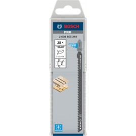 BOSCH Brzeszczot do wyrzynarek PRO Wood precise T344DP 152 mm, 25 szt. 2608665240