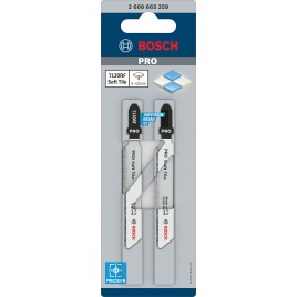 BOSCH Brzeszczot do wyrzynarek PRO Soft Tile T130RF, 83 mm, 2 szt. 2608665259