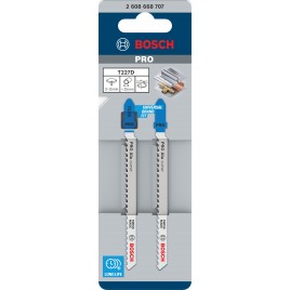 BOSCH Brzeszczot do wyrzynarki PRO Alu curve T227D, 100 mm, 2 szt. 2608668707