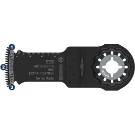 BOSCH Brzeszczot wielofunkcyjny PRO AIZ 32 BSPIB Multitool Blade, 32 x 50 mm 2608669070