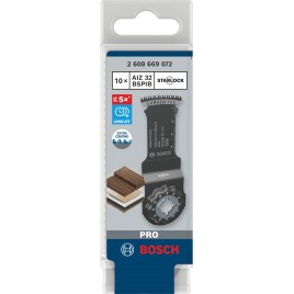 BOSCH Brzeszczot do cięcia wgłębnego PRO AIZ 32 BSPIB, 32 × 50 mm, 10 szt. 2608669072