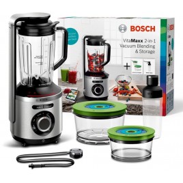 Bosch Blender próżniowy VitaPower 1000 W Srebrny MMBV625M