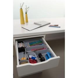 CURVER INFINITY DIVIDER L Organizer do szuflady 30 x 8 x 5 cm szary 01725-099