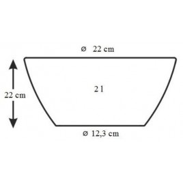 CURVER Komplet 3 misek, szary 03411-099