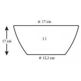 CURVER Komplet 3 misek, biały 03411-059