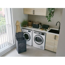 CURVER KAYA 60L Kosz na bieliznę 38 × 29 × 58,5 cm, niebieskoszary 17213761