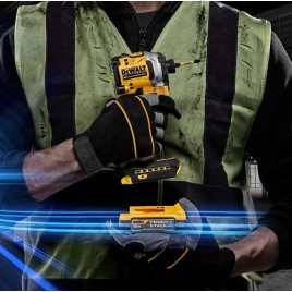 DeWALT DCF850E2T Aku Zakrętarka udarowa 1/4" (18V/208Nm/2x1,7Ah PowerStack)Tstak