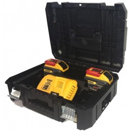 DeWALT DCB118Y2T Zestaw 2 x akumulator 54V Li-Ion 12,0Ah + ładowarka + Tstak