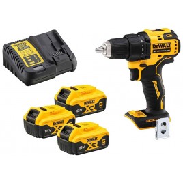 DeWALT DCD708P3T Aku wiertarka walizkowa (65Nm/18V/3x5Ah) Tstak