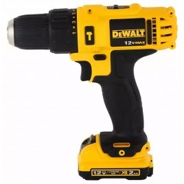 DeWALT DCD716D2 Aku wiertarko-wkrętarka udarowa (30Nm/10,8V/2x2,0Ah) walizka