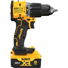 DeWALT DCD799P2T Bezszczotkowa wiertarko-wkrętarka udarowa (74Nm/18V/2x5,0Ah)walizka Tstak