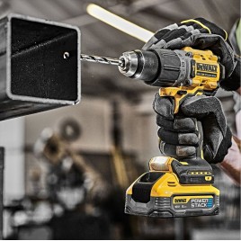 DeWALT DCD805H2T Wkrętarka udarowa (90Nm/18V/2x5,0Ah PowerStack) Tstak