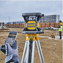 DeWALT DCE080D1GS samopoziomujący laser obrotowy z wiązką zieloną (18V/1x2,0Ah) Tstak