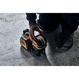DeWALT DCE825NG18 5-punktowy laser krzyżowy, zielona wiązka (18V/bez akumulatora)Walizka