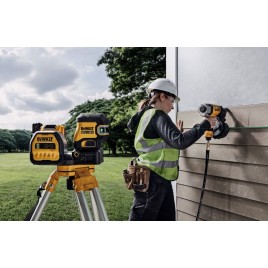 DeWALT DCE825NG18 5-punktowy laser krzyżowy, zielona wiązka (18V/bez akumulatora)Walizka
